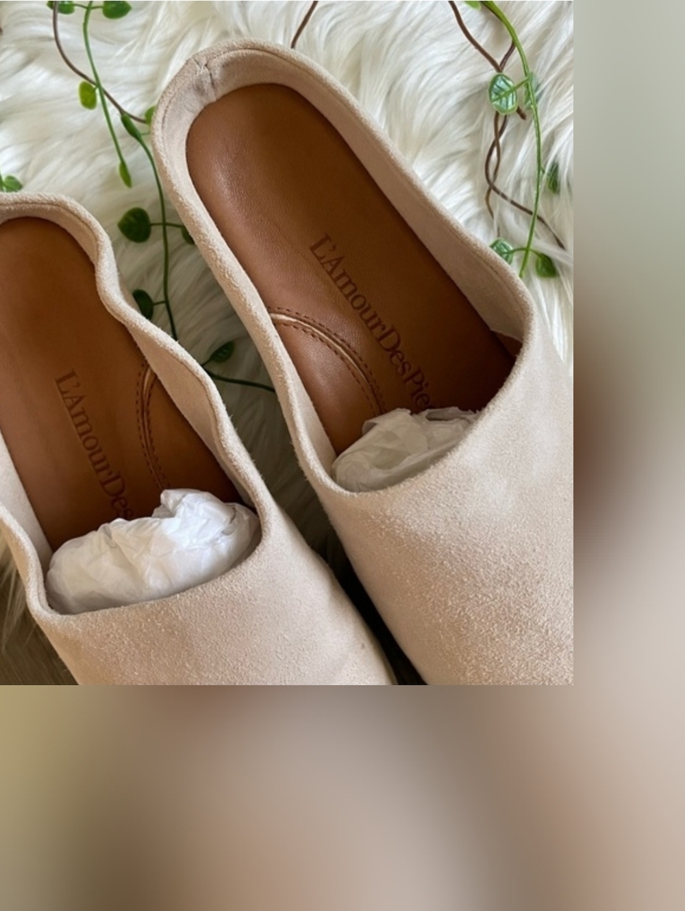 NEW | L'Amour Des Pieds | Taupe Bingwen Suede Mule - Picture 8 of 13